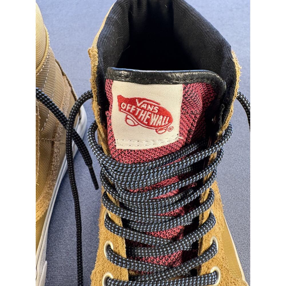 Vans Brown Suede High Tops Mens 6.5 Womens 8 - Picture 2 of 10